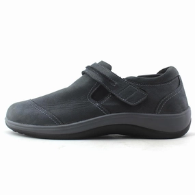 Orthofeet Women Solerno - Black (EX) Orthofeet comfortable support shoes