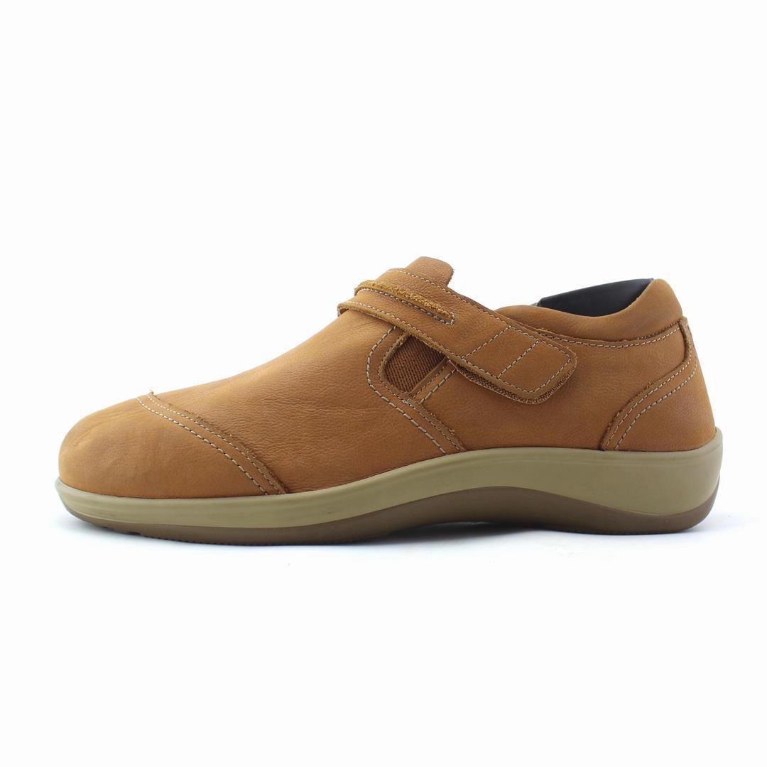 Orthofeet Women Solerno - Camel (EX) Orthofeet comfortable support shoes