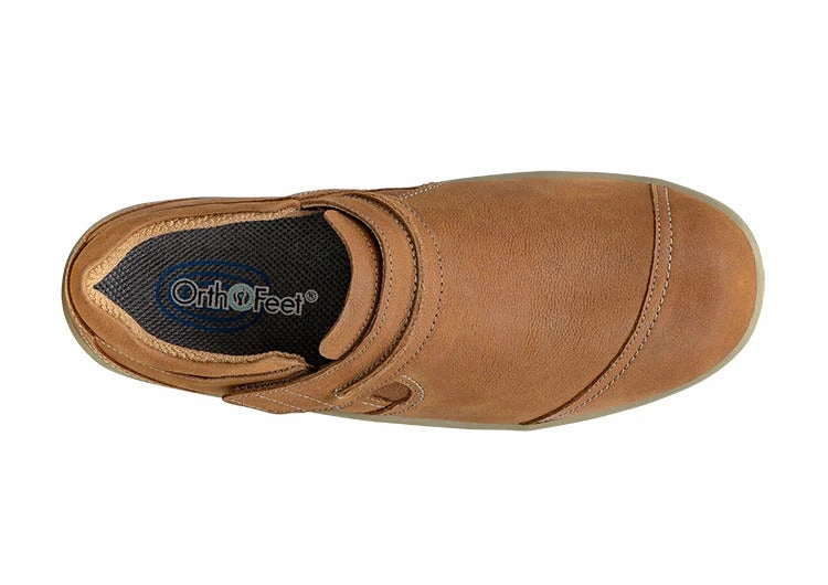 Orthofeet Women Solerno - Camel Orthofeet comfortable shoe looks