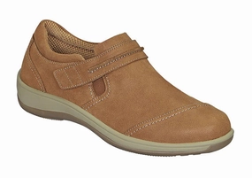 Orthofeet Women Solerno - Camel Orthofeet comfortable support shoes