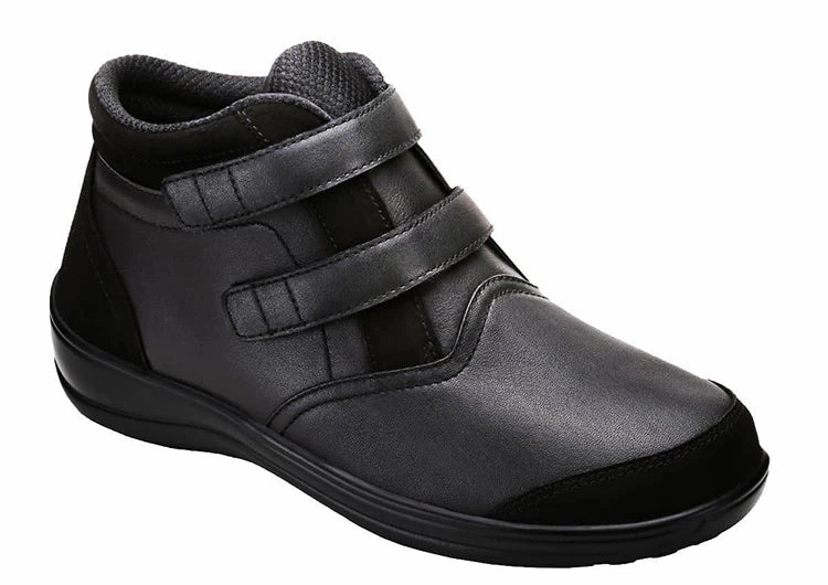 Orthofeet Women Tivoli - Black Orthofeet comfortable support shoes