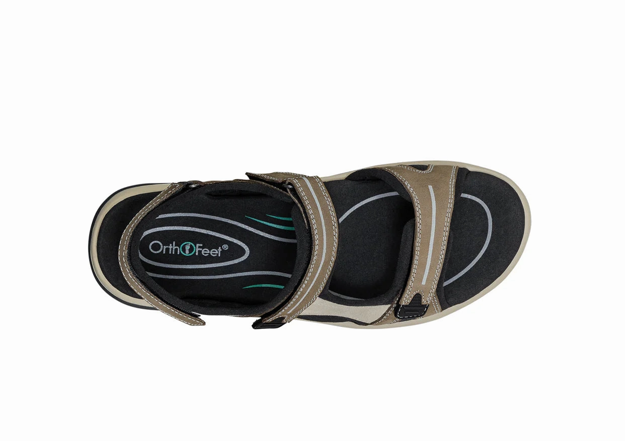 Orthofeet Women Venice - Brown Orthofeet comfortable shoe looks
