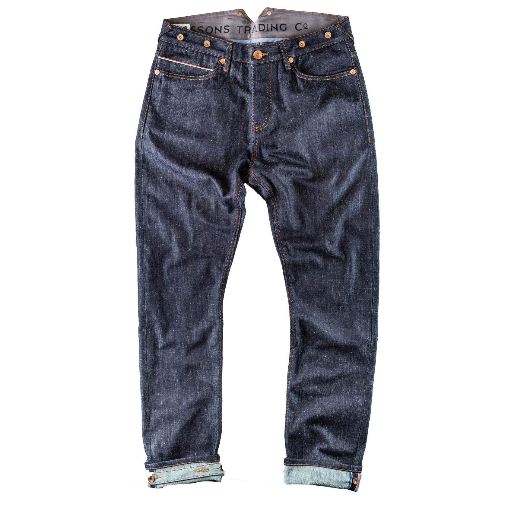 Outdoor Andsons The New Frontier 14oz Selvedge Anti-bac Raw Denim Jeans