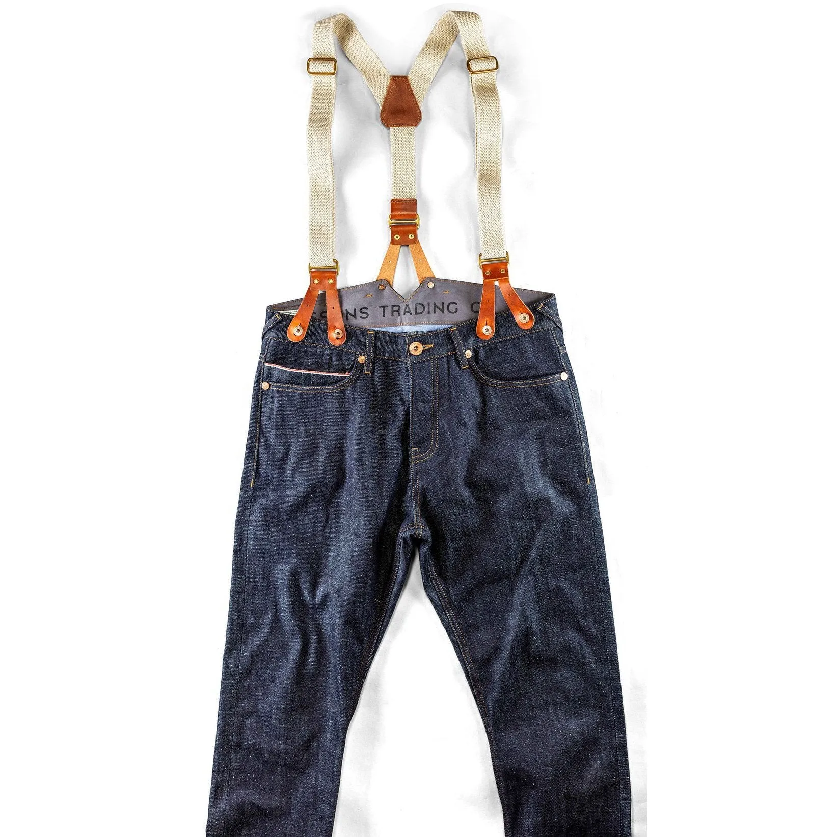 Outdoor Andsons The New Frontier 14oz Selvedge Anti-bac Raw Denim Jeans