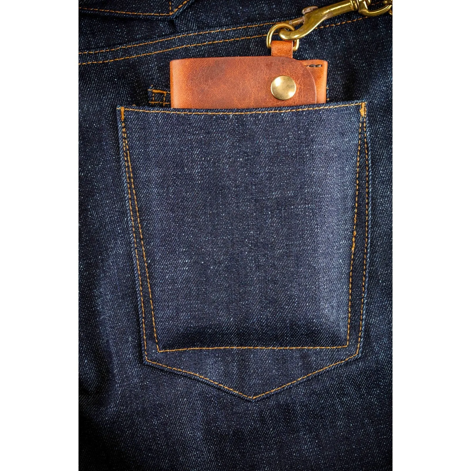 Outdoor Andsons The New Frontier 14oz Selvedge Anti-bac Raw Denim Jeans