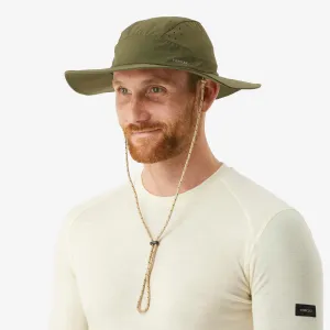 Outdoor Decathlon Clothing Forclaz Adult Anti-UV Hat