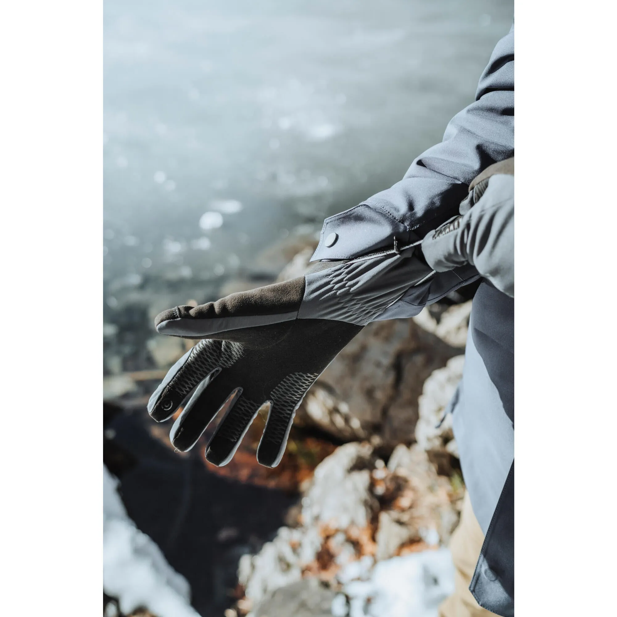Outdoor Decathlon Clothing Forclaz Adult MT900 Backpacking Gloves