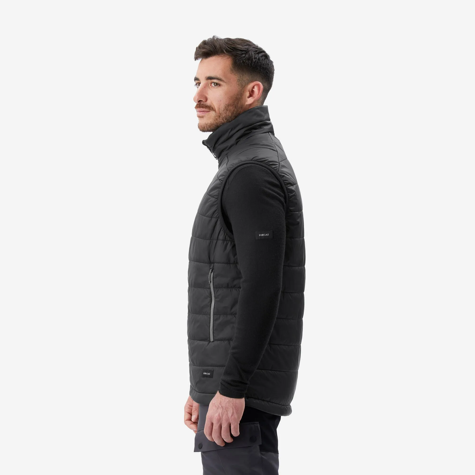 Outdoor Decathlon Clothing Forclaz Men's MT100 Synthetic Puffer Vest