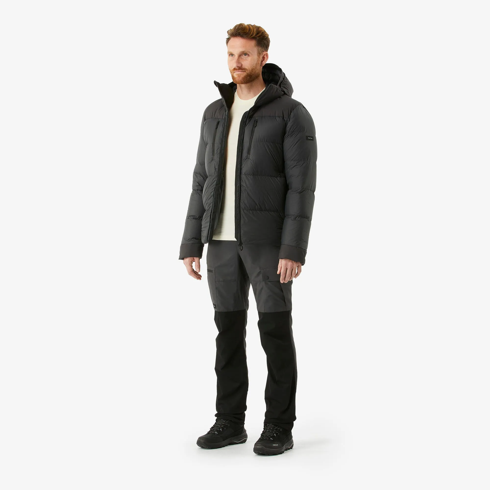Outdoor Decathlon Clothing Forclaz Men's MT900 Hooded Down Puffer Jacket