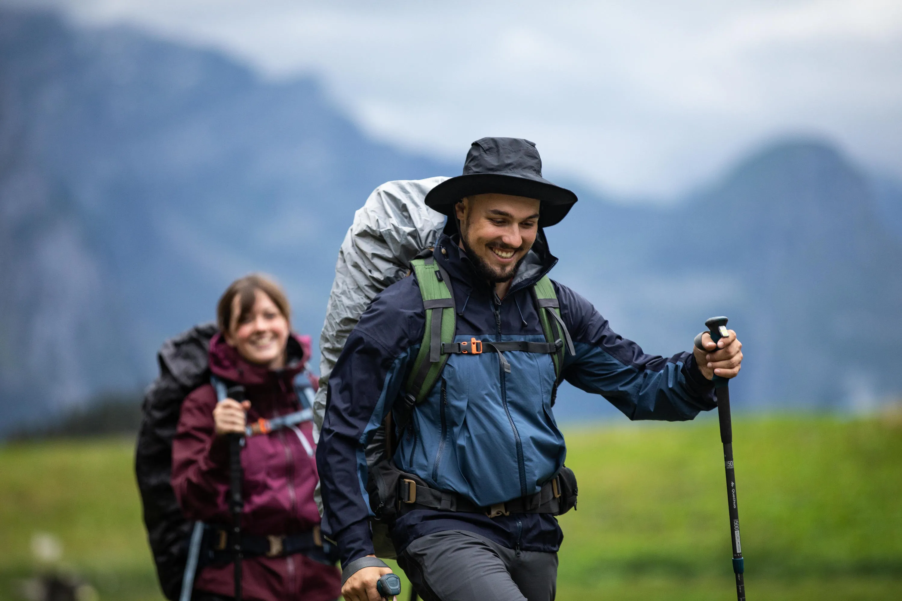 Outdoor Decathlon Clothing Forclaz Trek 900 Waterproof Backpacking Hat