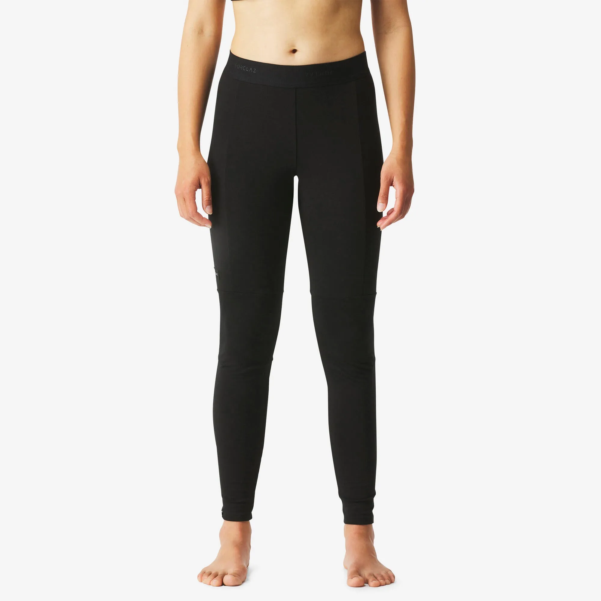 Outdoor Decathlon Clothing Forclaz Women's merino wool legging underwear - MT500