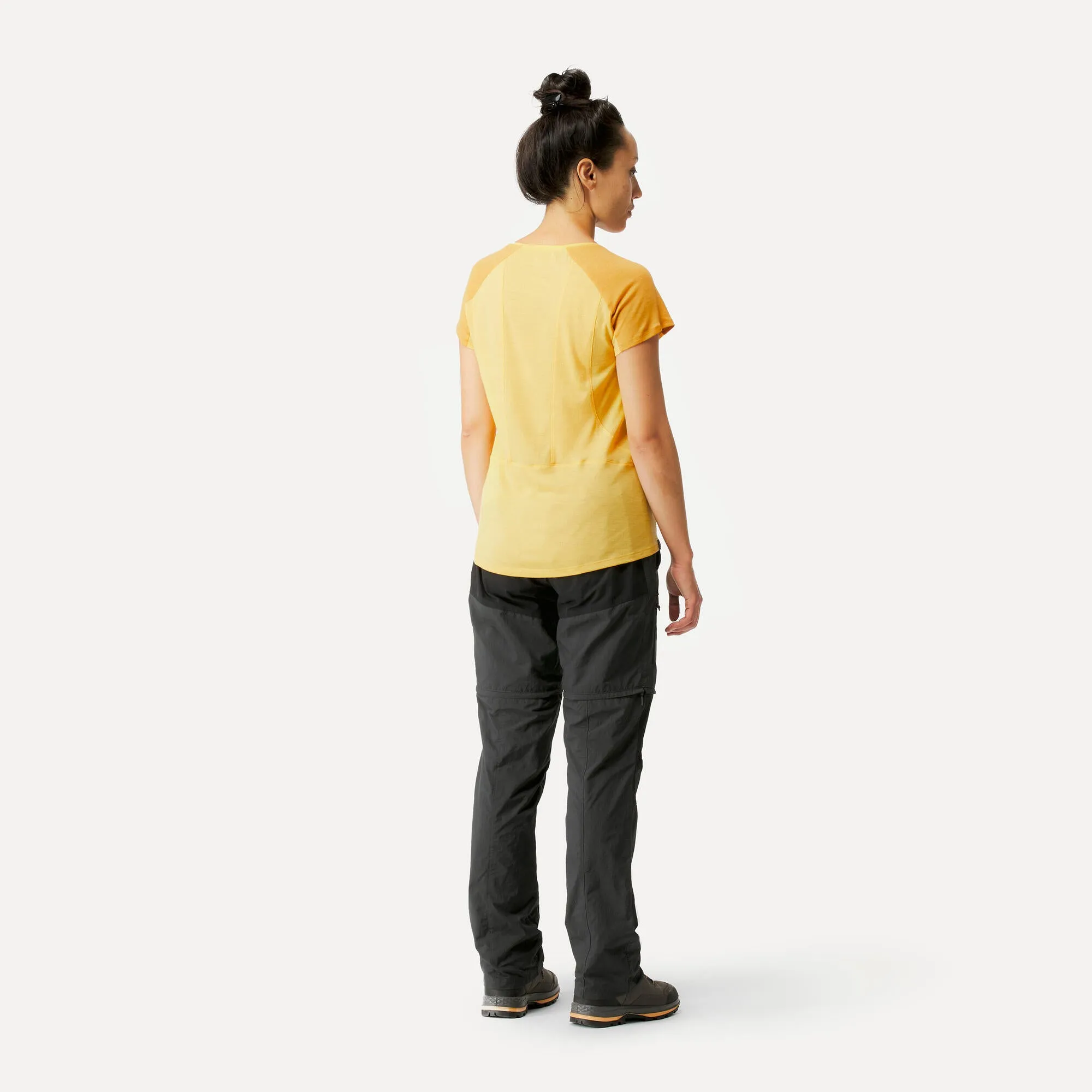 Outdoor Decathlon Clothing Forclaz Women's MT100 2-in-1 Zip-Off Hiking Pants