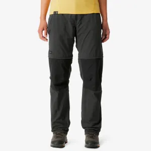 Outdoor Decathlon Clothing Forclaz Women's MT100 2-in-1 Zip-Off Hiking Pants