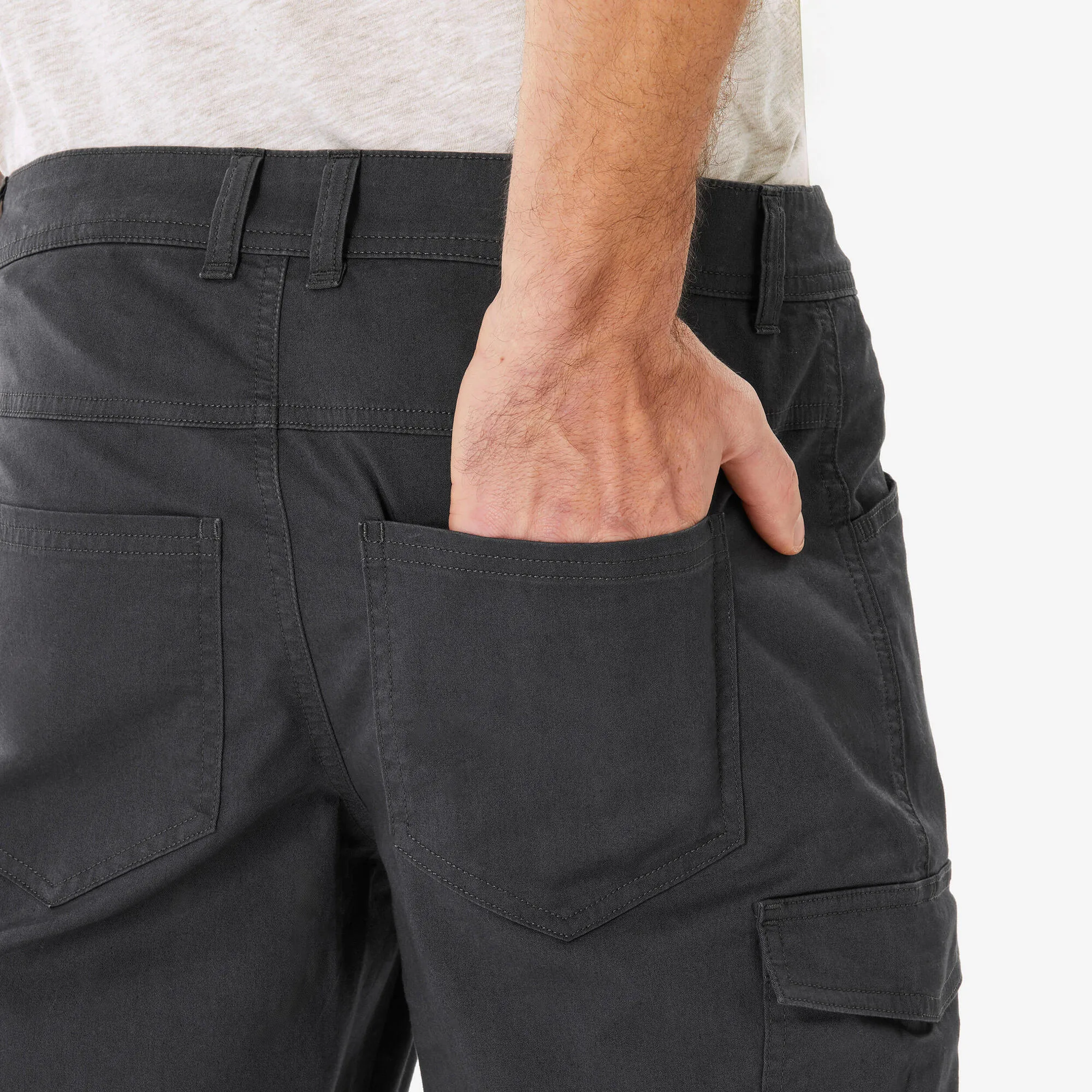 Outdoor Decathlon Clothing Quechua Men's Hiking Pants NH100