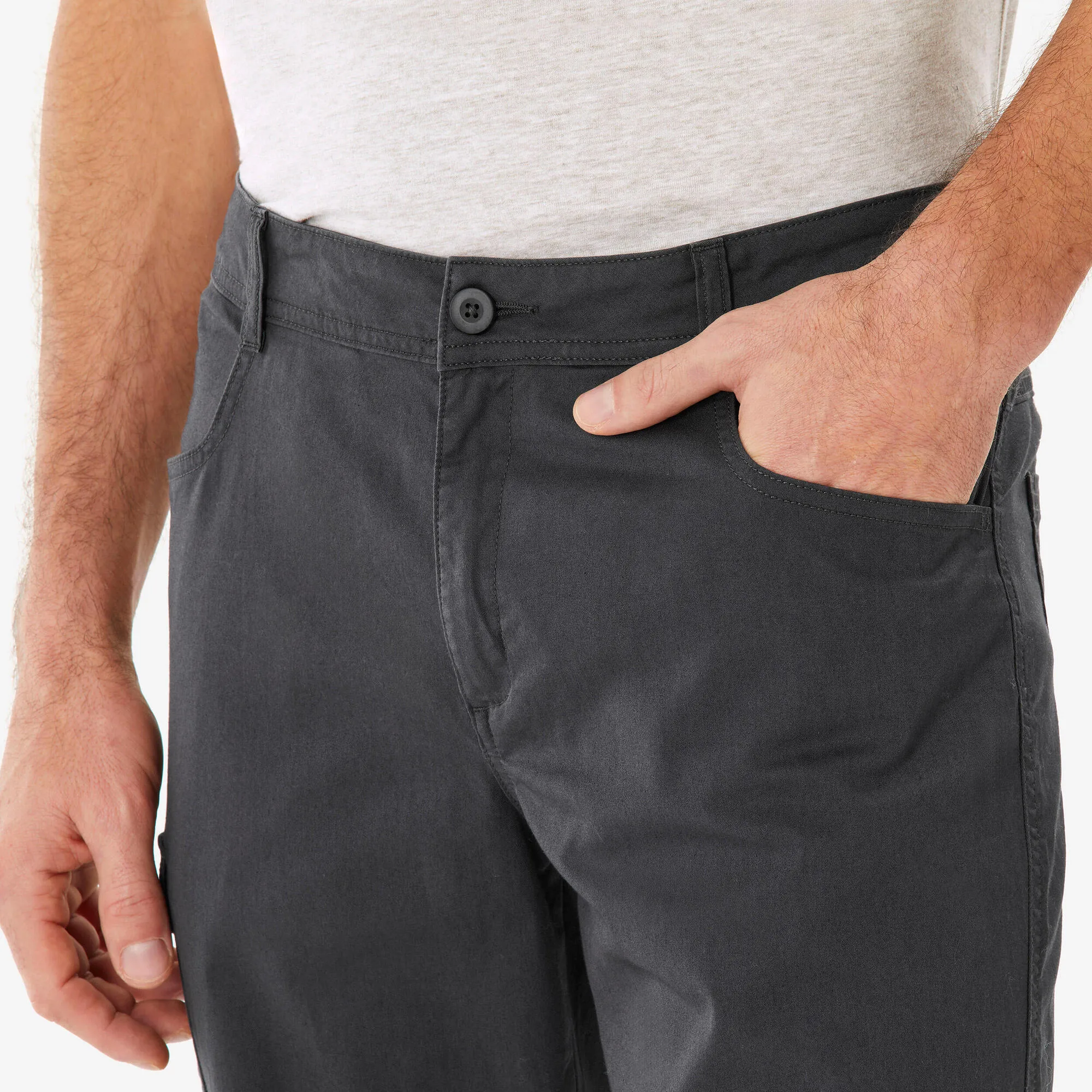 Outdoor Decathlon Clothing Quechua Men's Hiking Pants NH100
