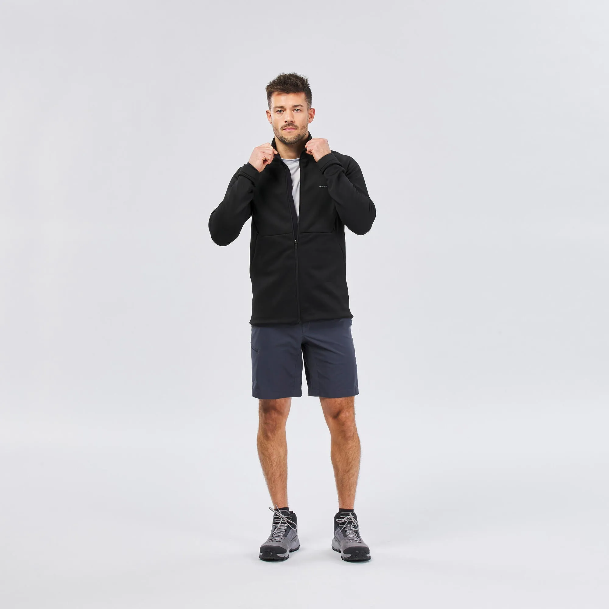Outdoor Decathlon Clothing Quechua Men's MH100 Hiking Shorts