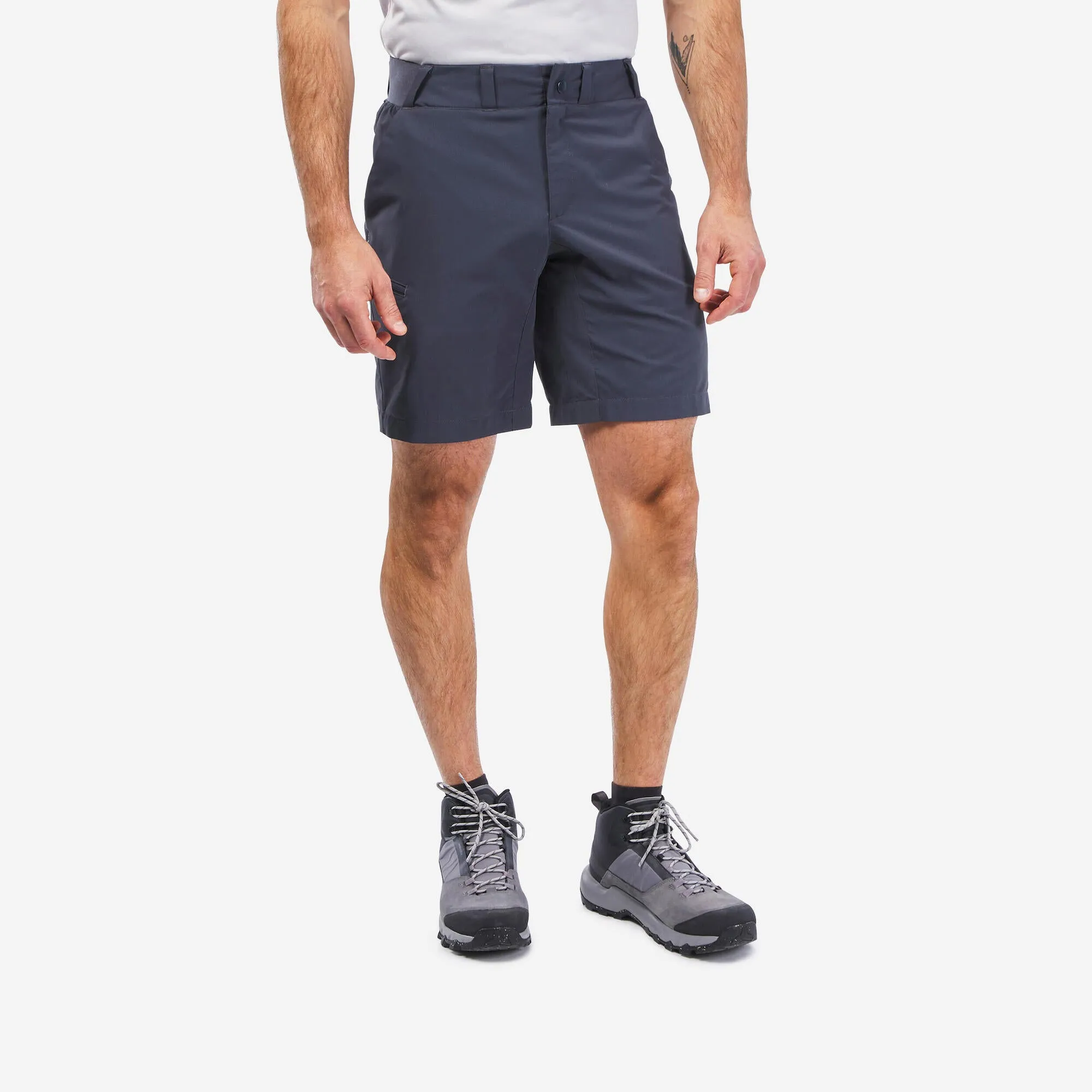 Outdoor Decathlon Clothing Quechua Men's MH100 Hiking Shorts