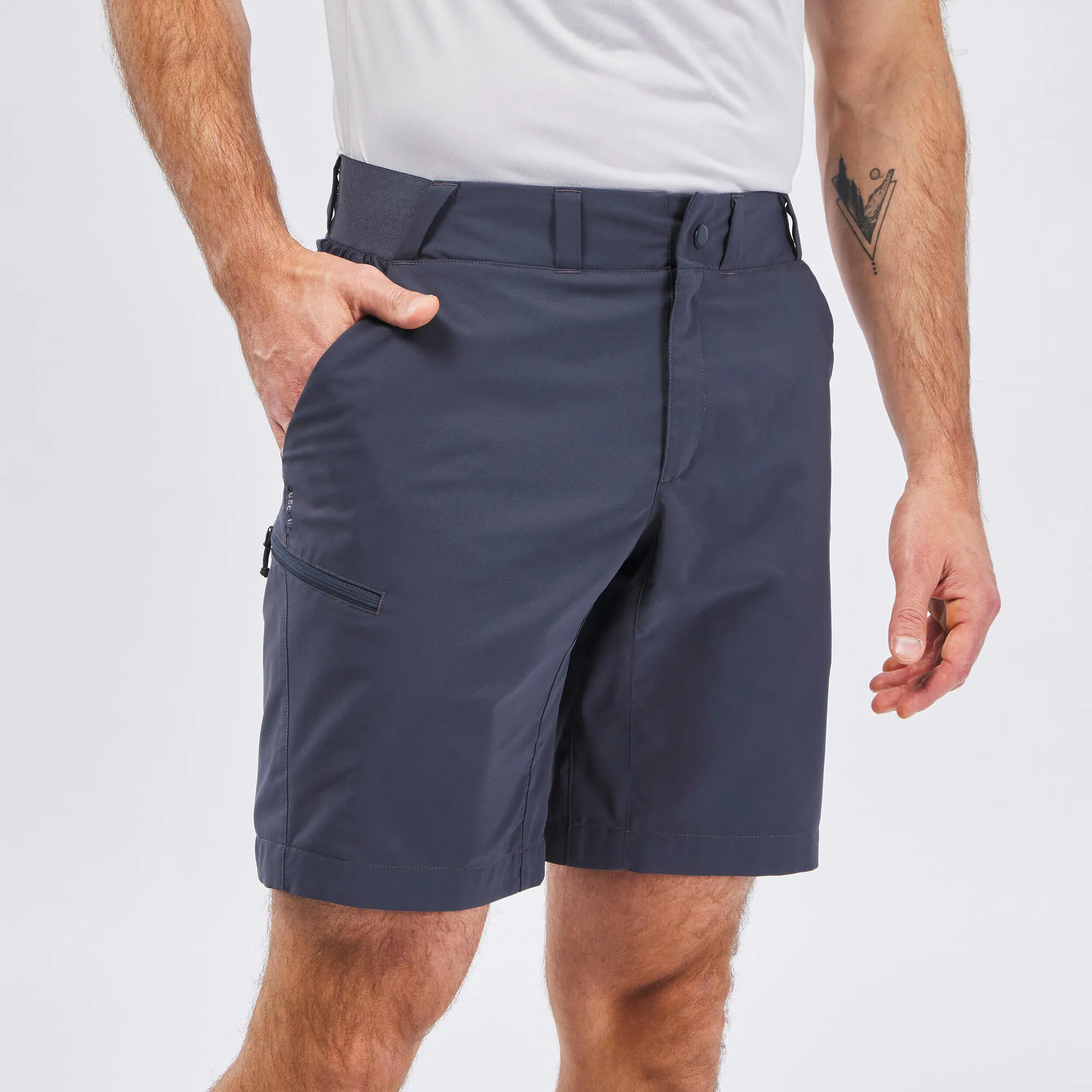 Outdoor Decathlon Clothing Quechua Men's MH100 Hiking Shorts