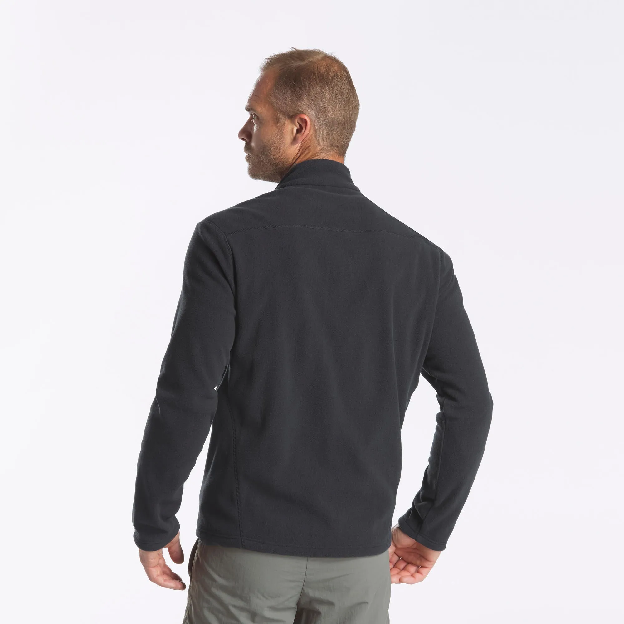 Outdoor Decathlon Clothing Quechua Men's MH120 Hiking Fleece