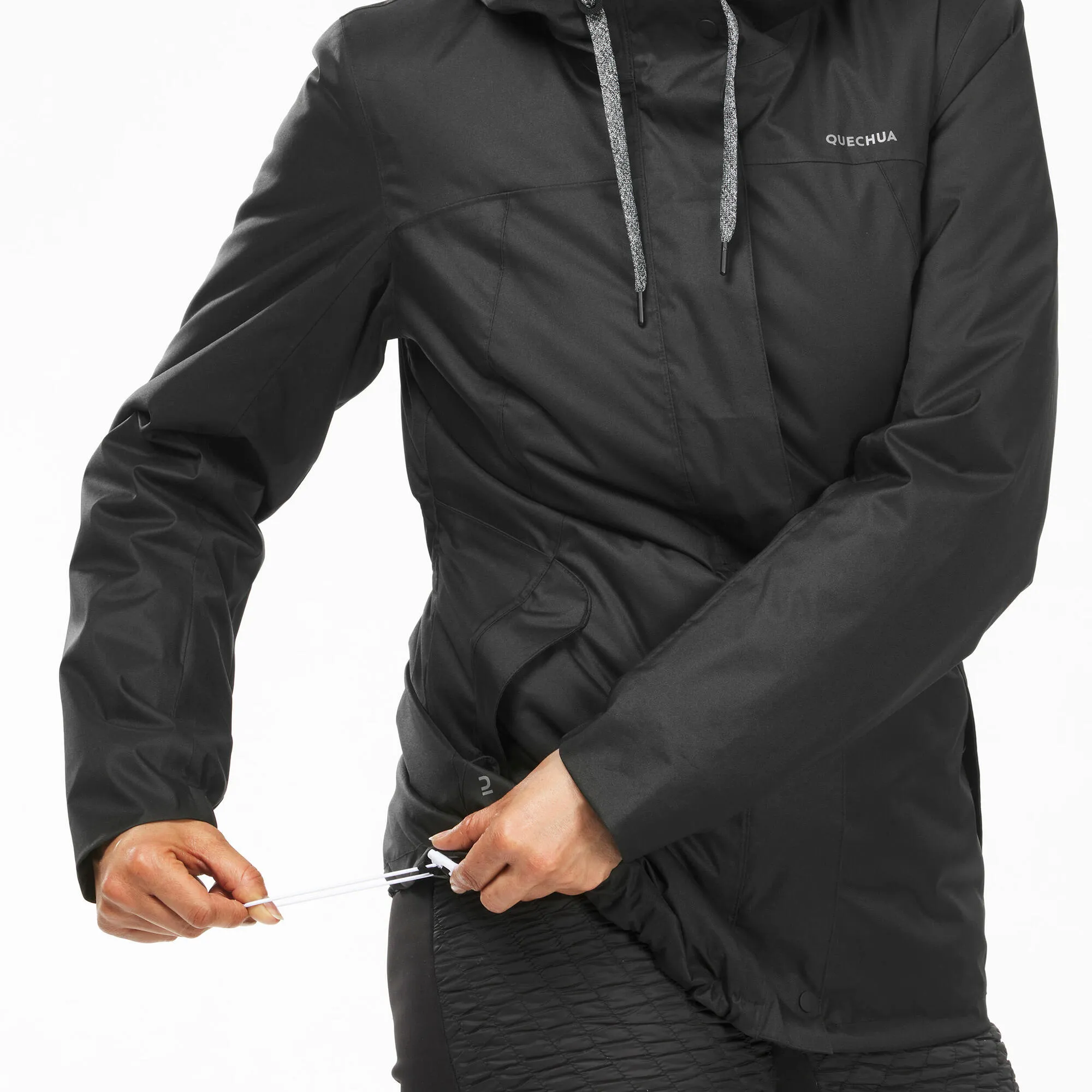 Outdoor Decathlon Clothing Quechua Women's hiking waterproof winter jacket - SH500 14°F