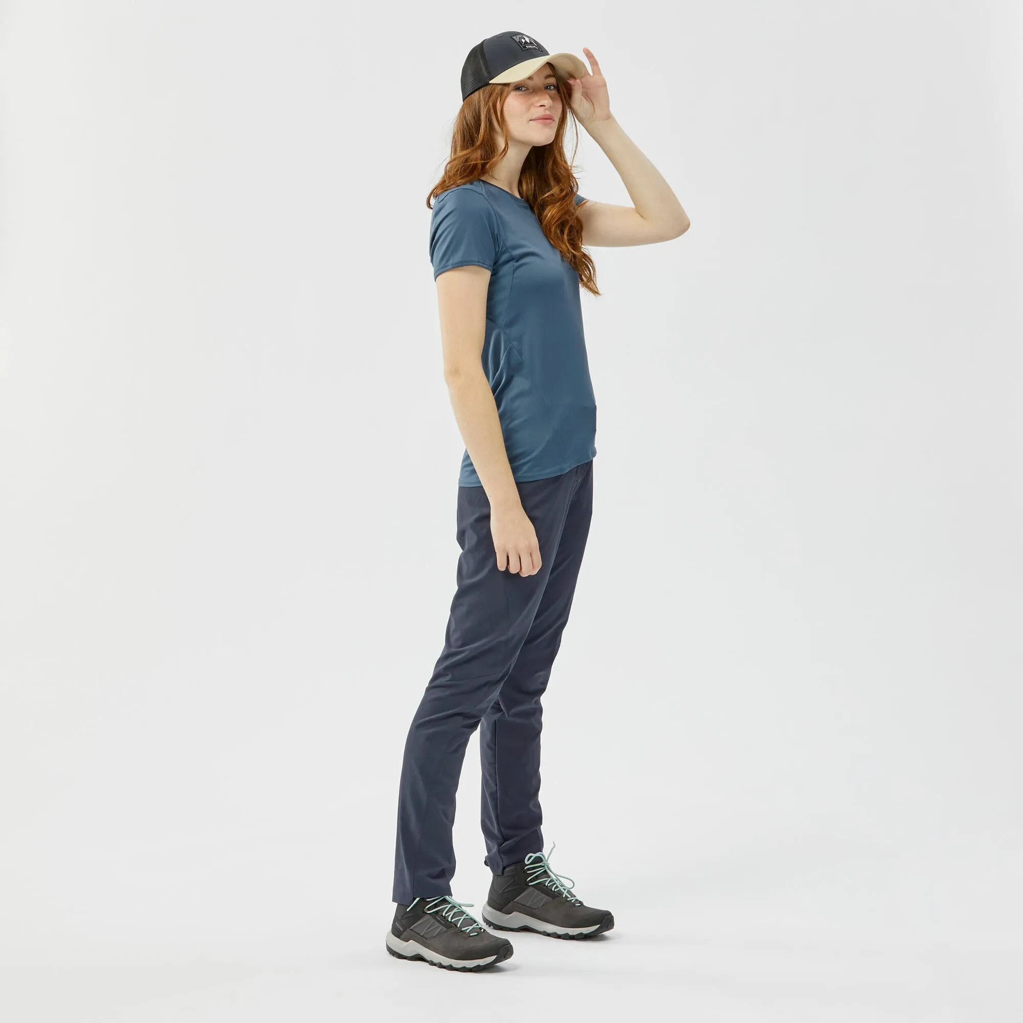 Outdoor Decathlon Clothing Quechua Women's Mountain Walking Pants MH100
