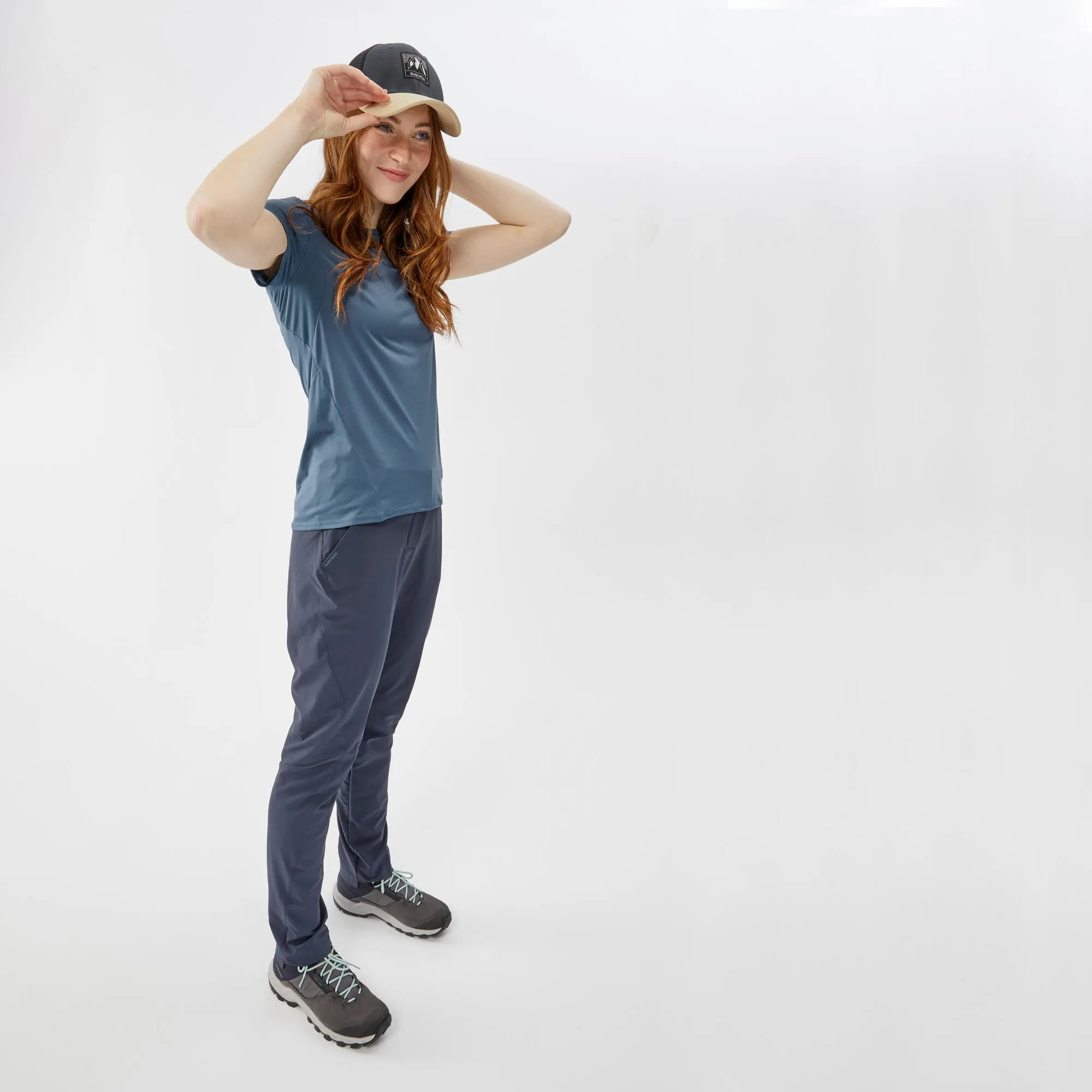 Outdoor Decathlon Clothing Quechua Women's Mountain Walking Pants MH100