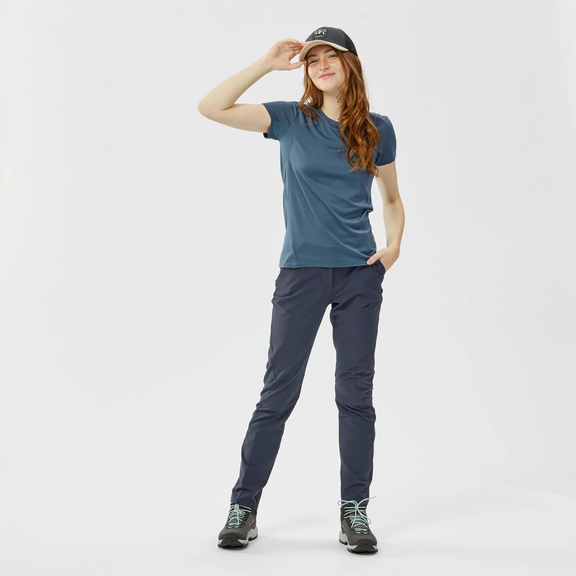 Outdoor Decathlon Clothing Quechua Women's Mountain Walking Pants MH100