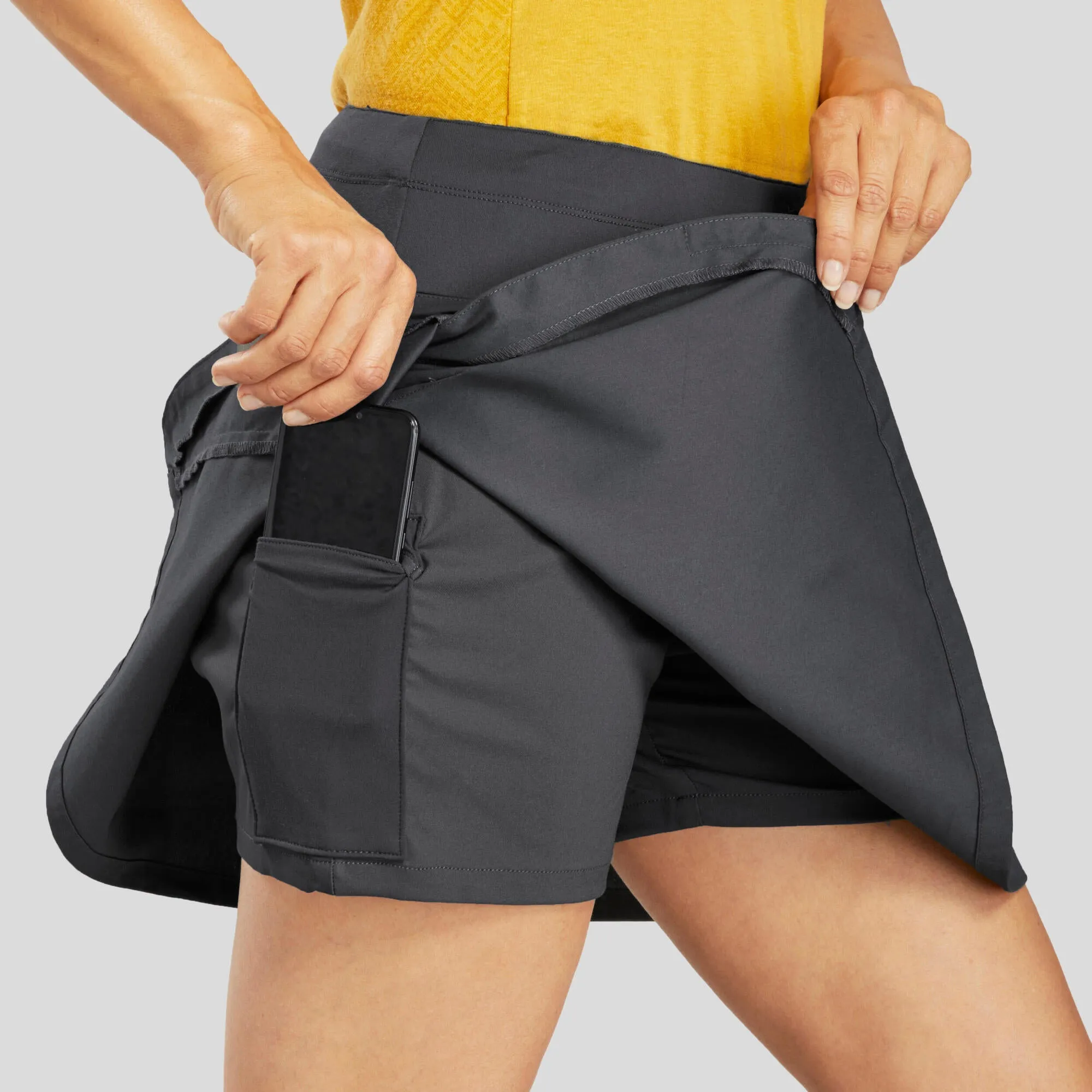 Outdoor Decathlon Clothing Quechua Women's NH500 Hiking Skort