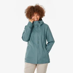 Outdoor Decathlon Clothing Quechua Women’s NH500 Waterproof Hiking Rain Jacket