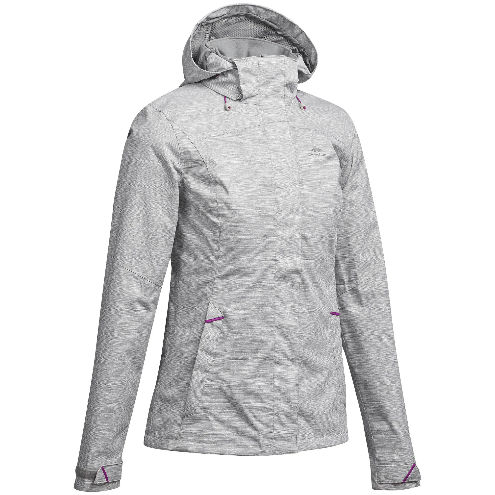 Outdoor Decathlon Clothing Quechua Women's waterproof mountain walking jacket MH100