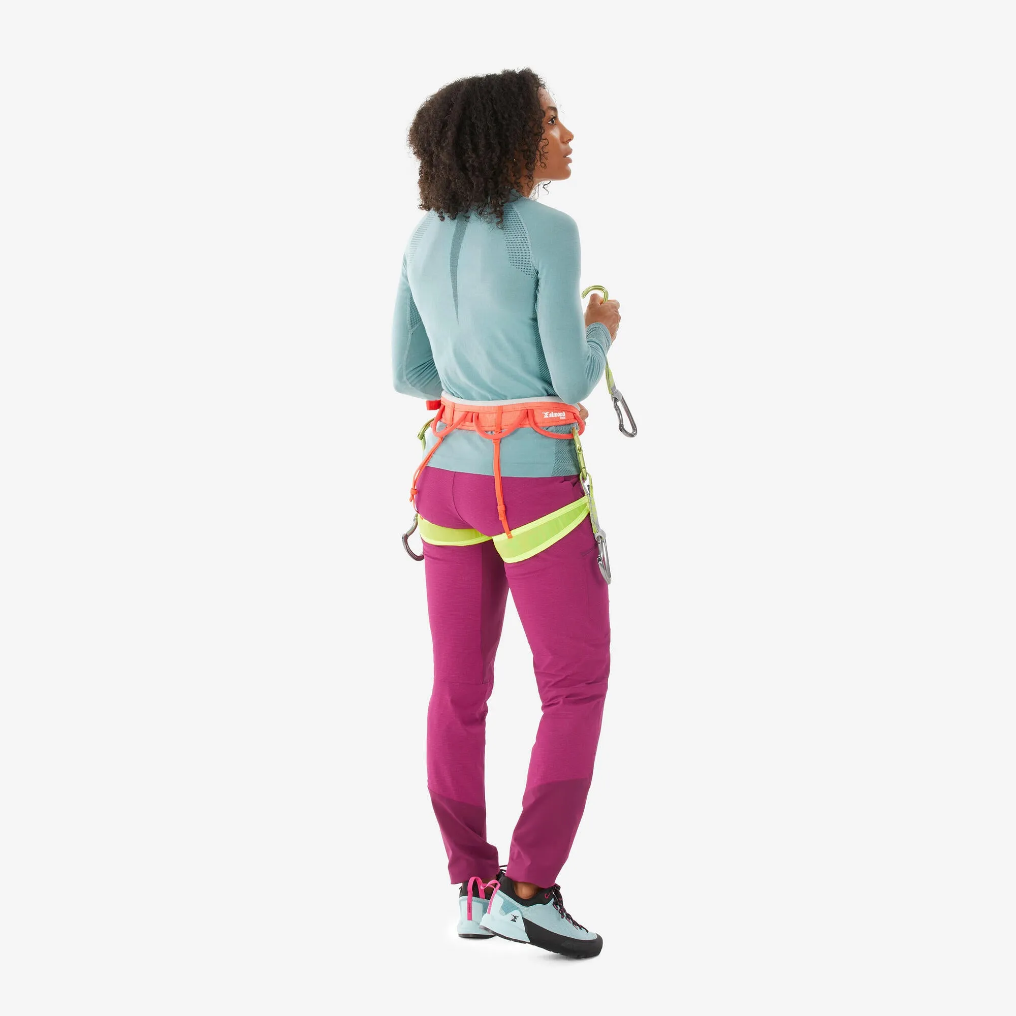 Outdoor Decathlon Clothing Simond Women's Alpinism Seamless Wool Long-Sleeve Shirt
