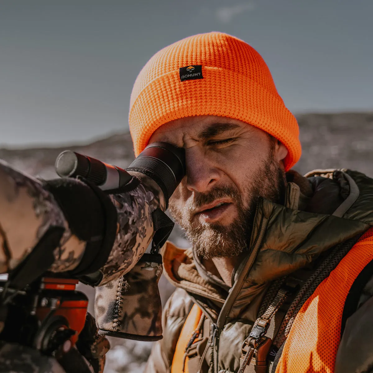 Outdoor Gohunt GOHUNT Waffle Roller Beanie