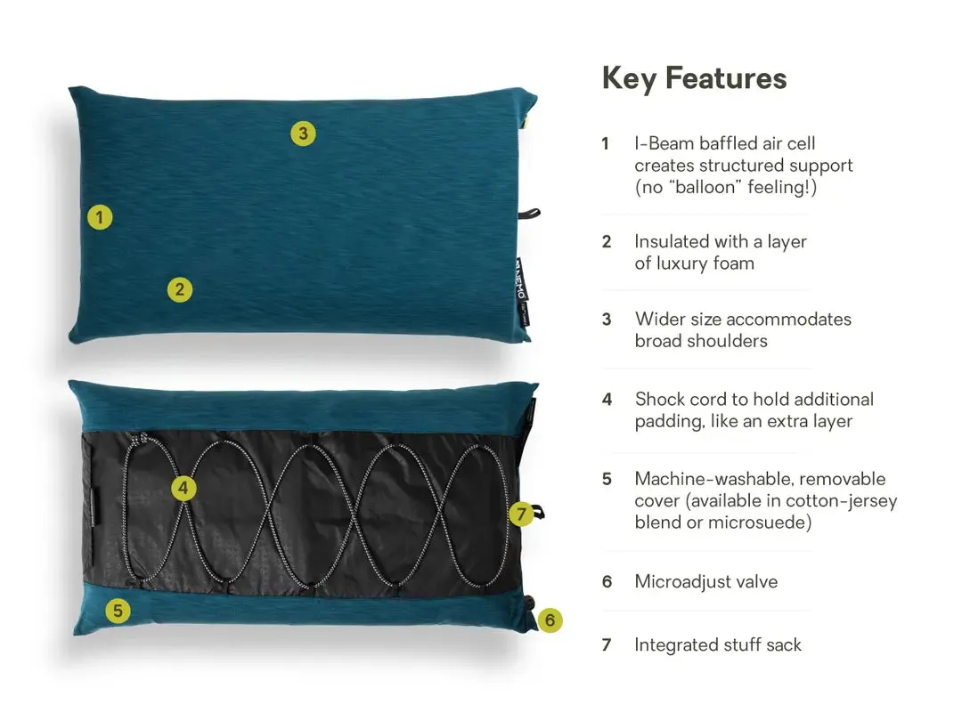 Outdoor Nemo Fillo™ Luxury Camping Pillow