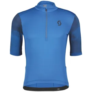 Outdoor Scott Scott Gravel 10 Short Sleeve Mens Cycling Jersey - Blue