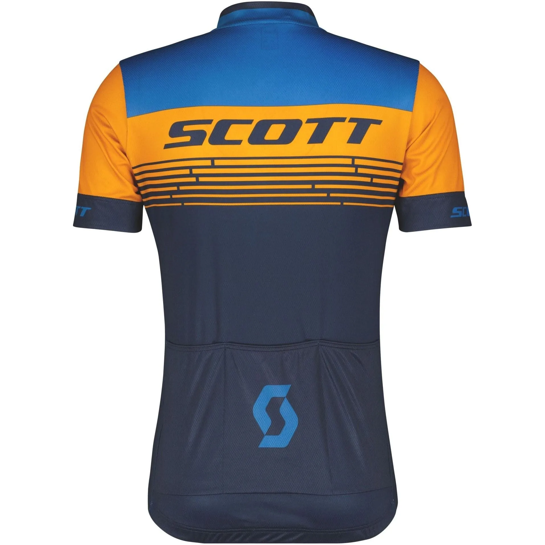 Outdoor Scott Scott RC Team 20 Short Sleeve Mens Cycling Jersey - Blue