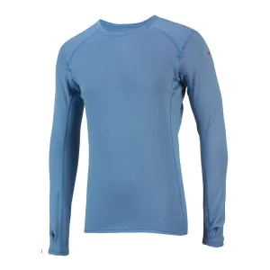 Outdoor sub zero Factor 2 Mens Long Sleeve Mid Layer Thermal Top Cobalt Blue