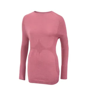 Outdoor sub zero Merino Wool Womens Long Sleeve Mid Layer Top