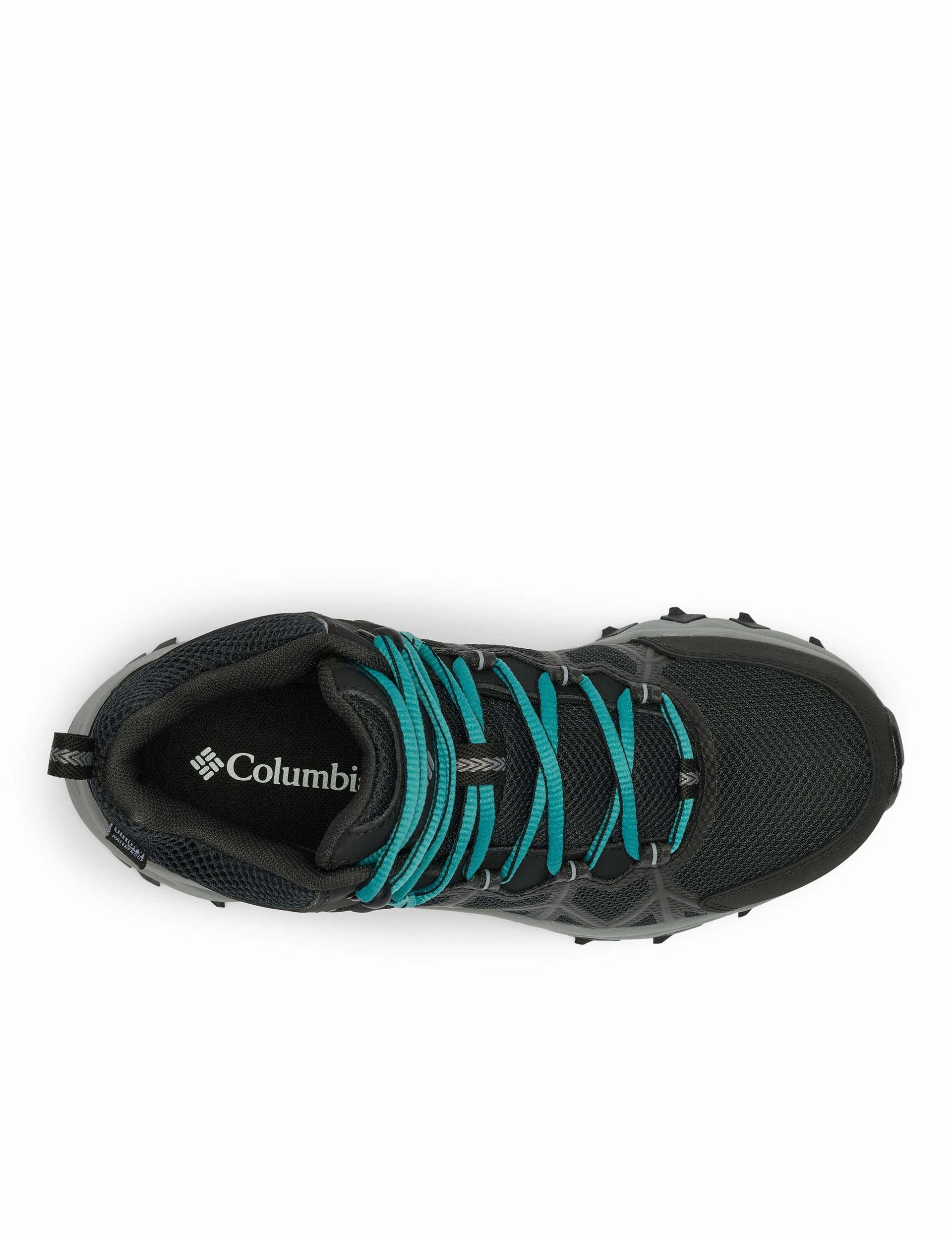 Peakfreak II Mid Outdry Hiking Shoe - Black/Teal Columbia outdoor performance shoes