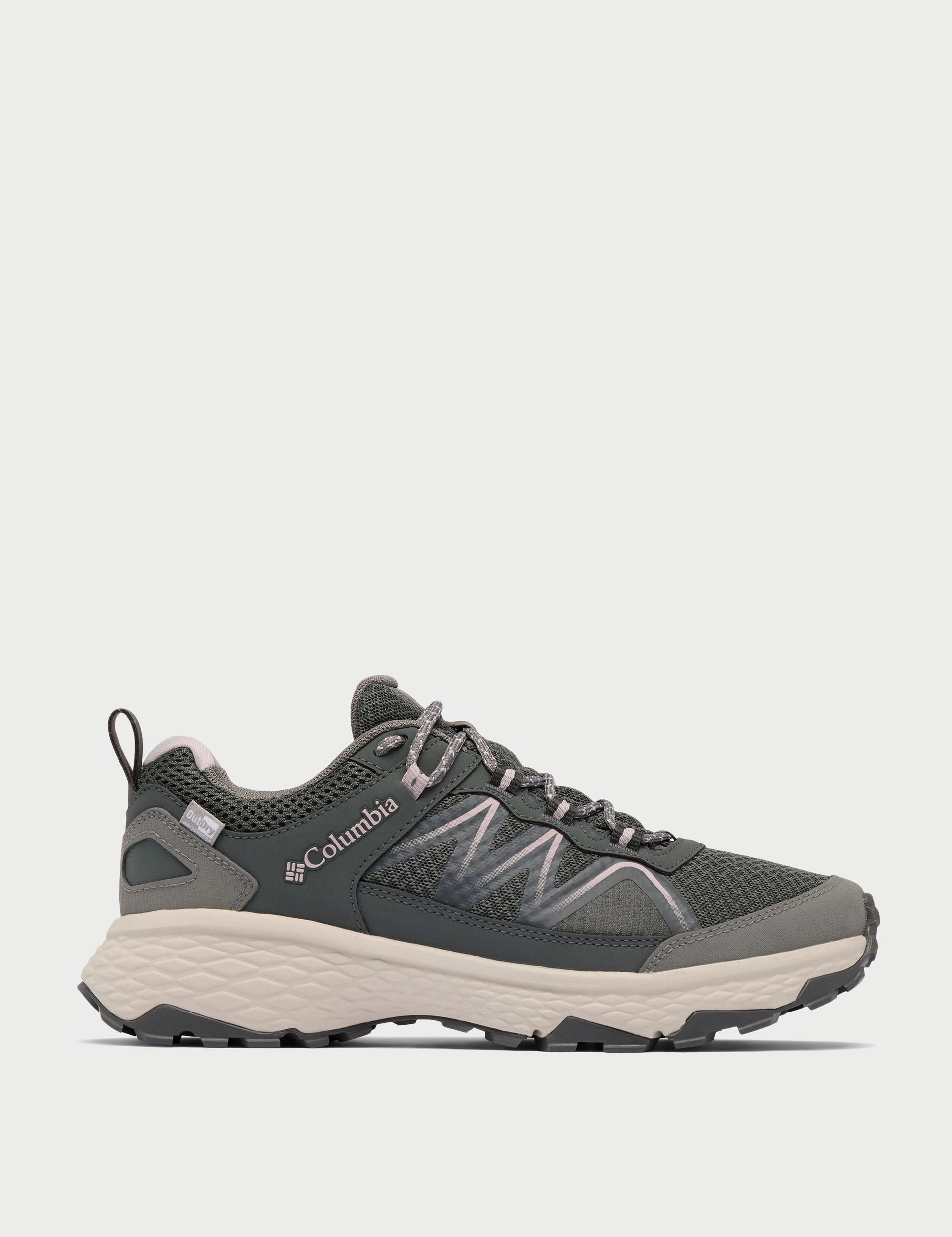 Peakfreak Rush Outdry Hiking Shoe - Grill/Vapor Columbia waterproof hiking shoes for rough trails