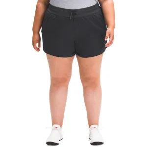 Plus Womens Active Workout Flat Front