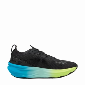 PUMA Men's Foreverrun NITRO 2 Running Shoes in PUMA Black/Fizzy Light/Speed Blue AW25 Puma breathable running sneakers for daily runs