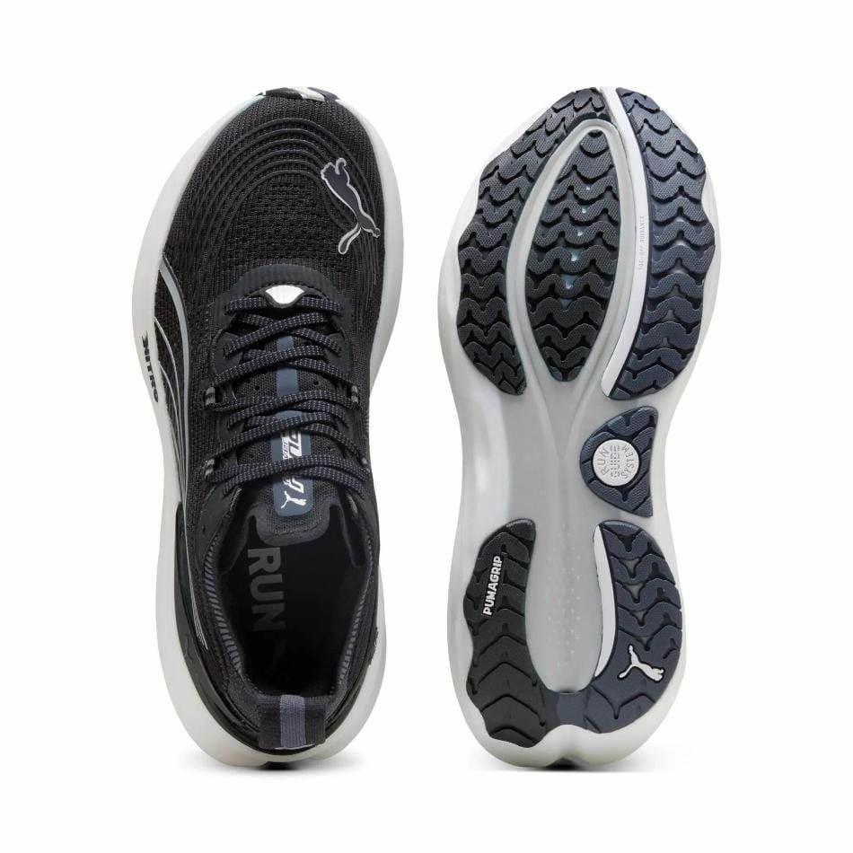 Puma Men's ForeverRun NITRO 2 Running Shoes in PUMA Black/PUMA White SS25 Puma responsive running shoes