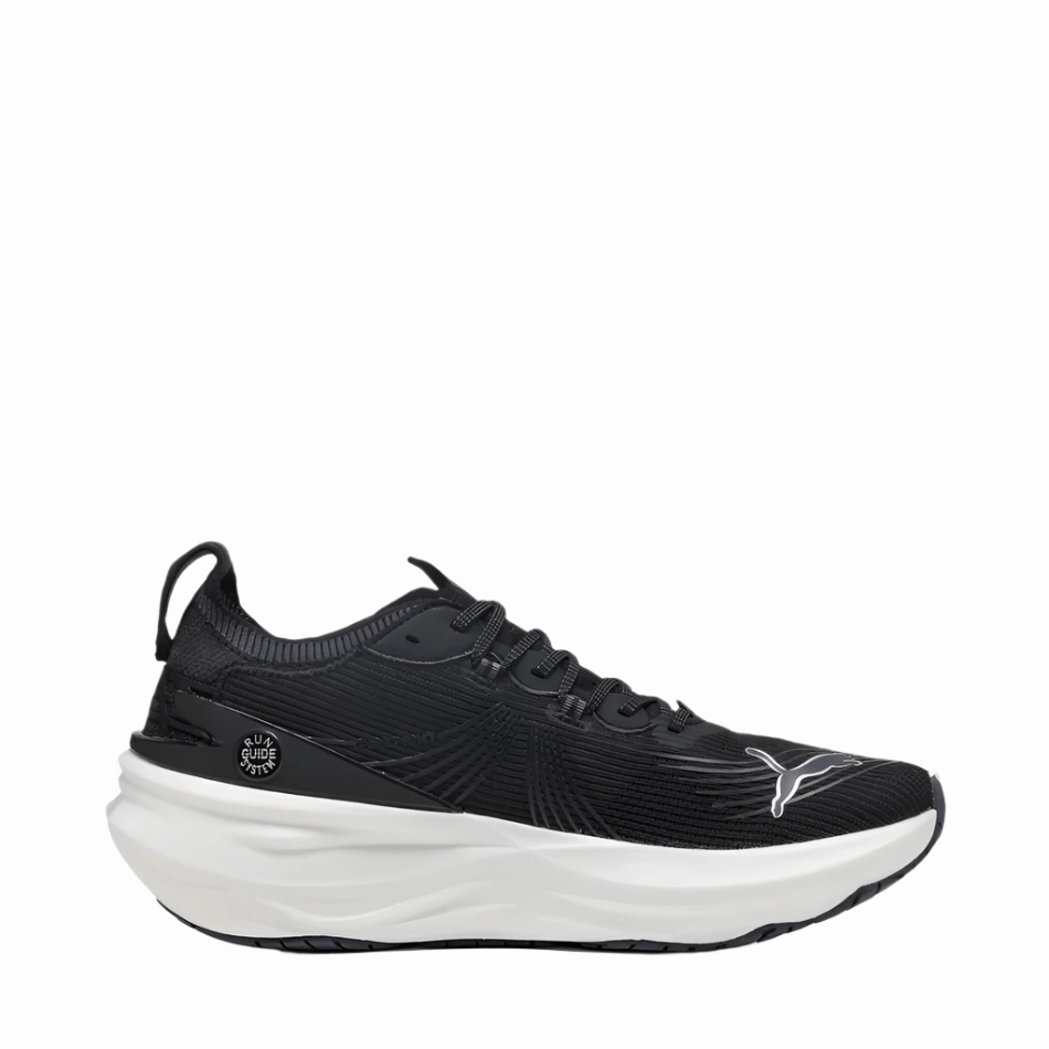 Puma Men's ForeverRun NITRO 2 Running Shoes in PUMA Black/PUMA White SS25 Puma responsive running shoes