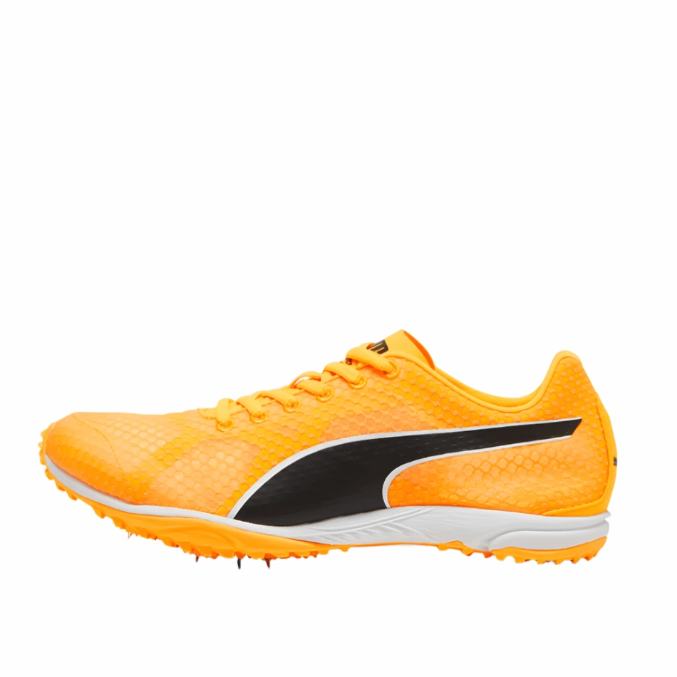 Puma Unisex EvoSpeed Haraka 8 Running Shoes in Sunstream/PUMA Black/PUMA White SS25 Puma responsive running shoes