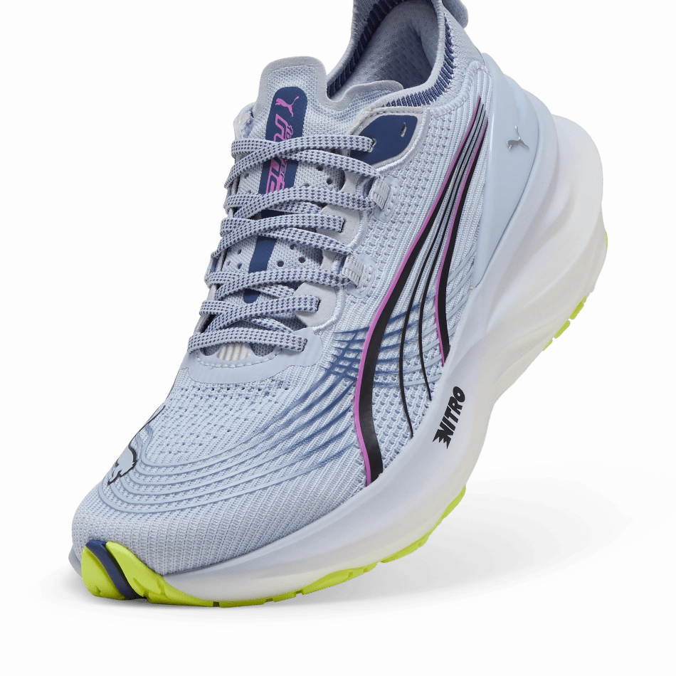 Puma Women's ForeverRun NITRO 2 Running Shoes in Cool Weather/Yellow Alert SS25 Puma responsive running shoes