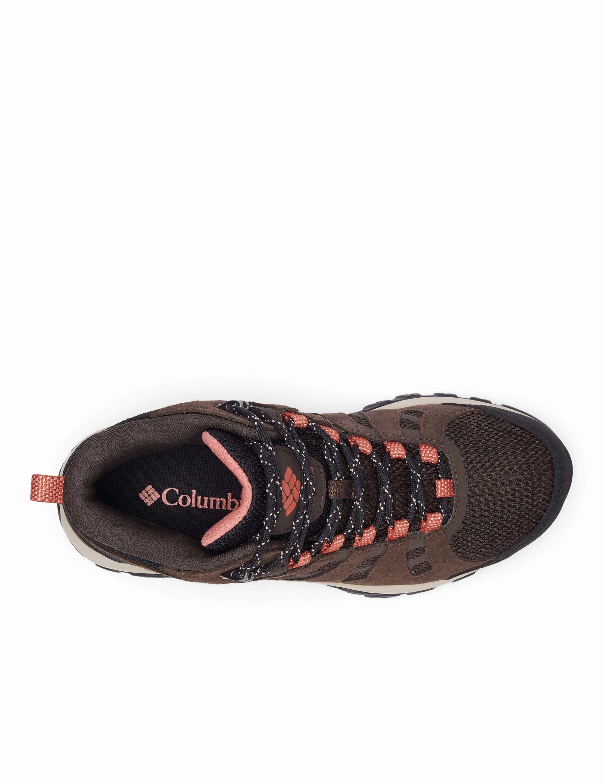 Redmond III Mid Waterproof Walking Boot - Cordovan/Dark Coral Columbia outdoor performance shoes