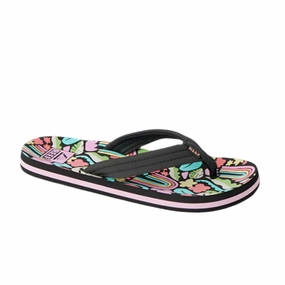 REEF AHI KIDS' Reef flip flops with beach-ready comfort