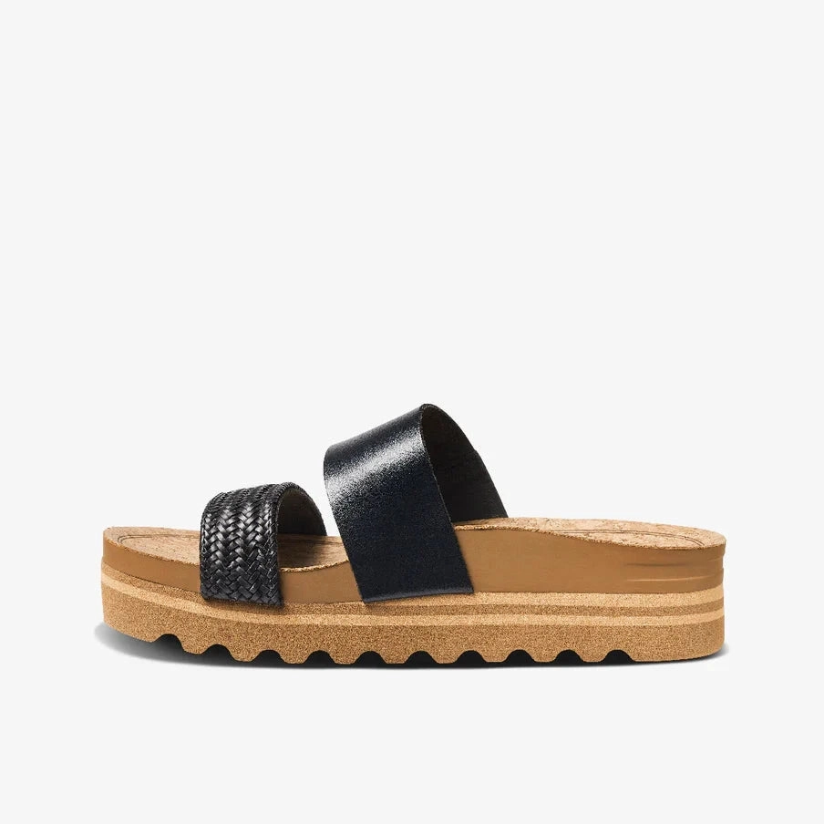 REEF CUSHION VISTA HI BRAIDED Reef comfortable beach sandals