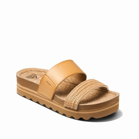 REEF CUSHION VISTA HI BRAIDED Reef flip flops with beach-ready comfort