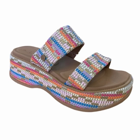 REEF LOFTY LUX HI BEACHY WOVEN Reef flip flops with beach-ready comfort